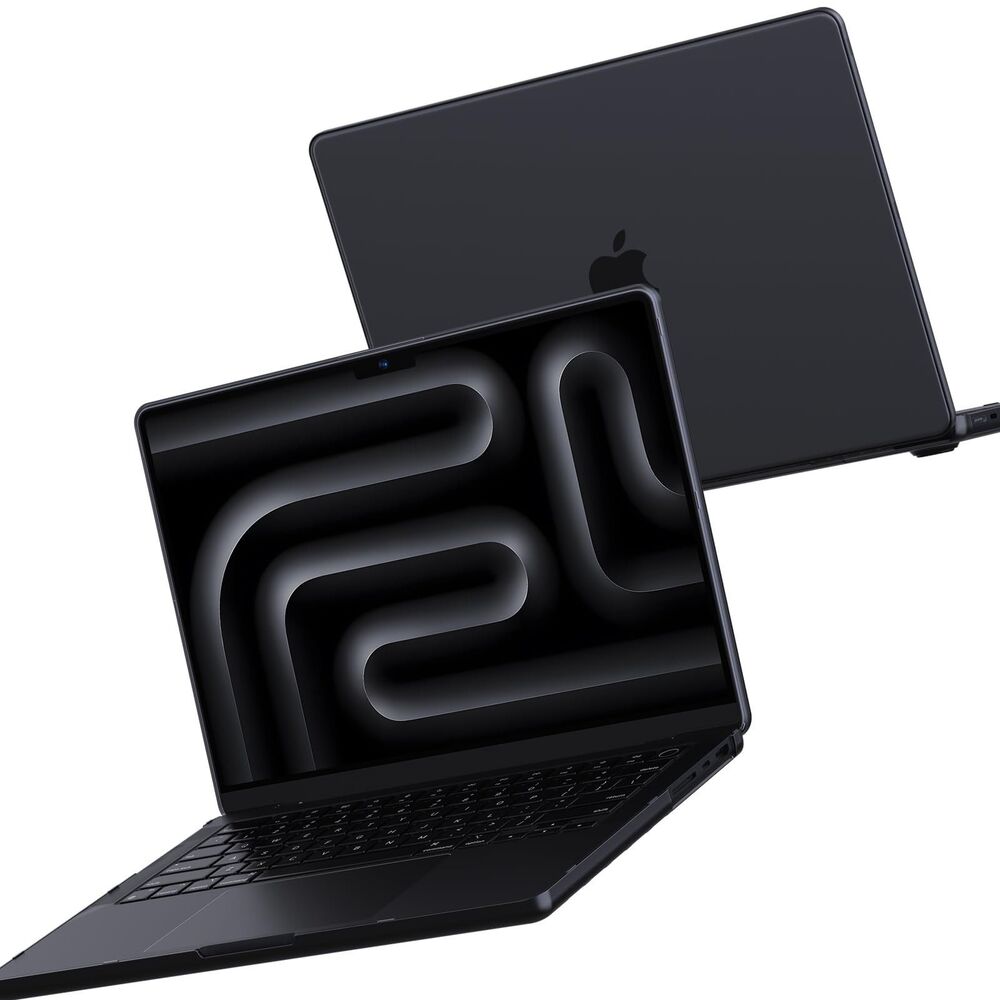 NIB -  Compatible for MacBook Pro 16 inch Case M4 2025-2021 Space Black Clear